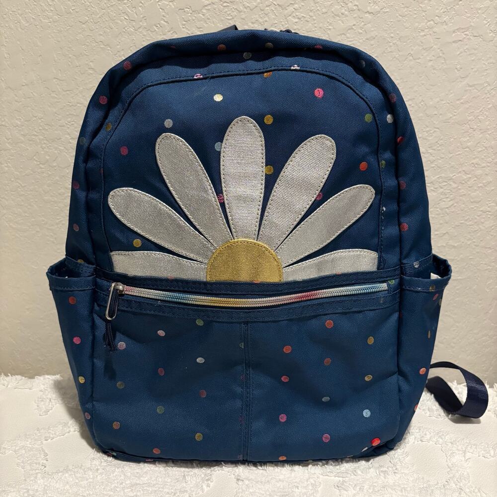 STATE DAISY RAINBOW DOT KANE Backpack Girl Blue SzOS Scholastic Sporty Girly Fun